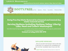 Tablet Screenshot of dootyfree.com